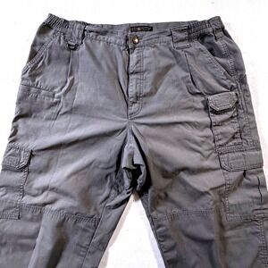 5.11 Tactical Cargo Pants Mens 40x30 Gray Relaxed Fit Utility Work